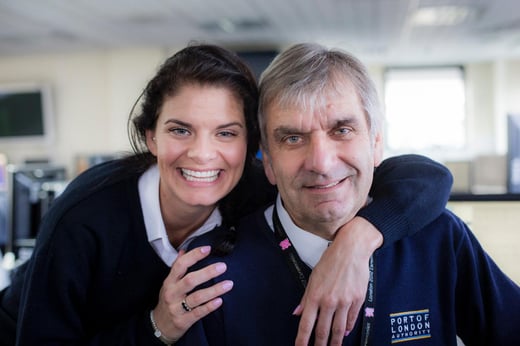 Emma Brown and Graham Negus in VTS-1