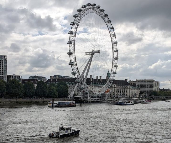 London Eye with PLA HSL